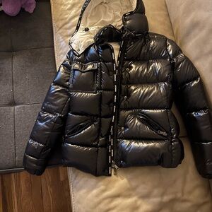 Moncler Black Bomber Jacket